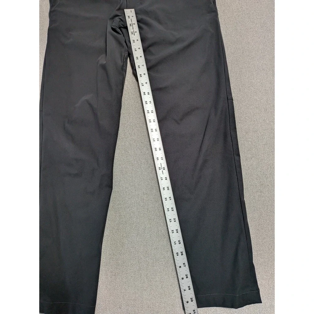 Lululemon ABC Pants Men's Dark Gray 31x31 Warpstreme Stretch Slim Fit